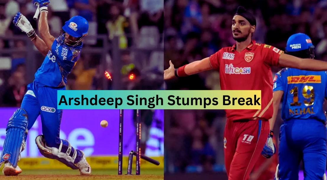 Arshdeep Singh Stump Break