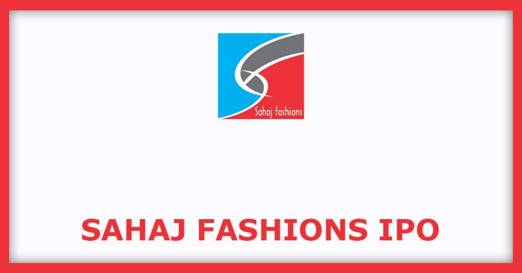 Sahaj Fashions Limited IPO Allotment Status