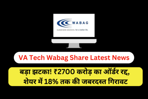 VA Tech Wabag Share Latest News